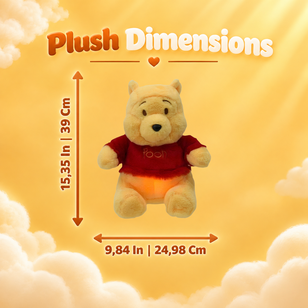 Peluche de Winnie respirable para la ansiedad