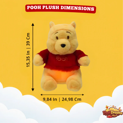 Breathing Pooh Plush for Anxiety