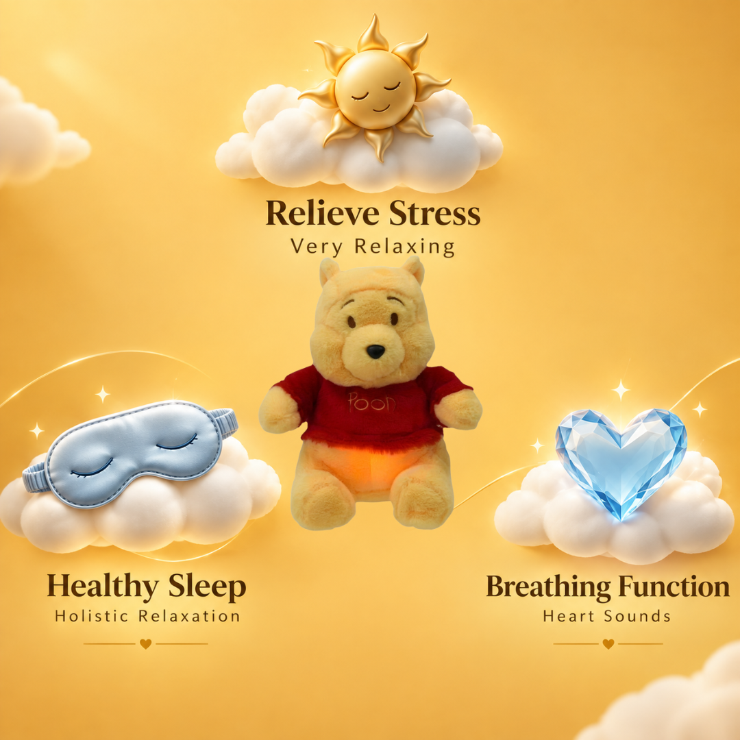 Peluche de Winnie respirable para la ansiedad