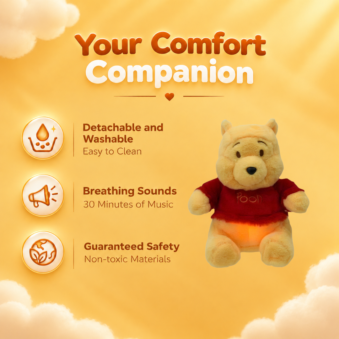 Peluche de Winnie respirable para la ansiedad