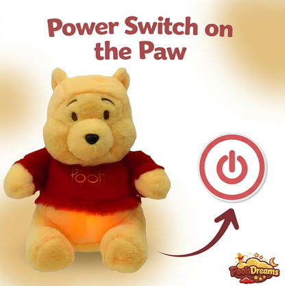 Breathing Pooh Plush for Anxiety